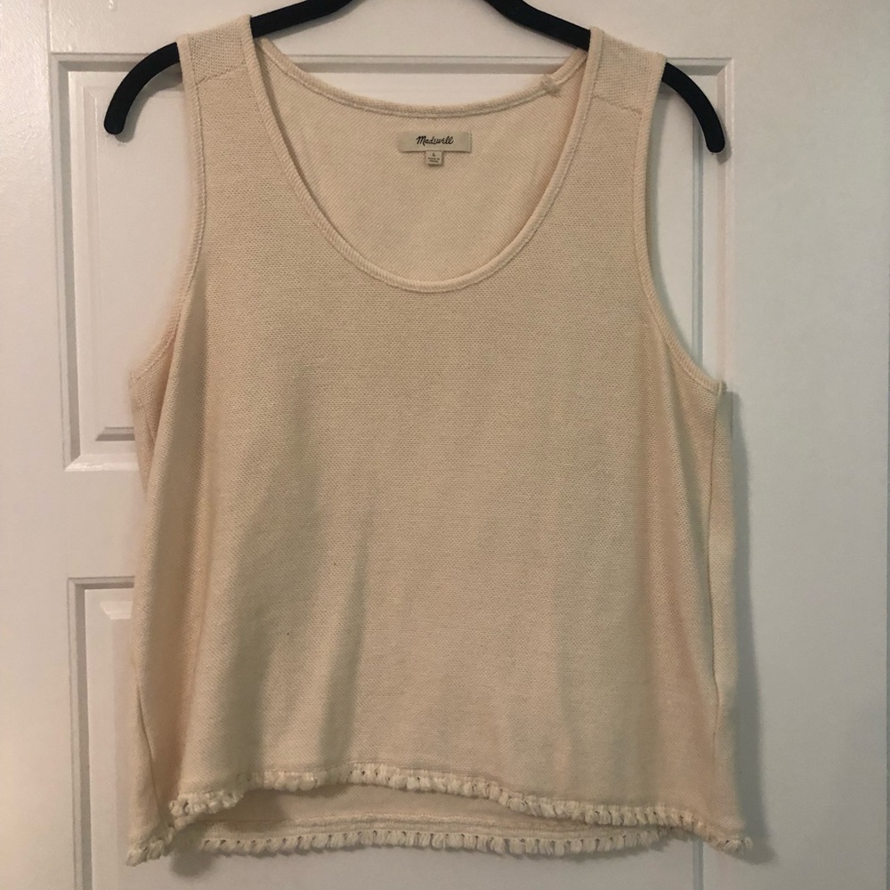 Cream madewell tank top